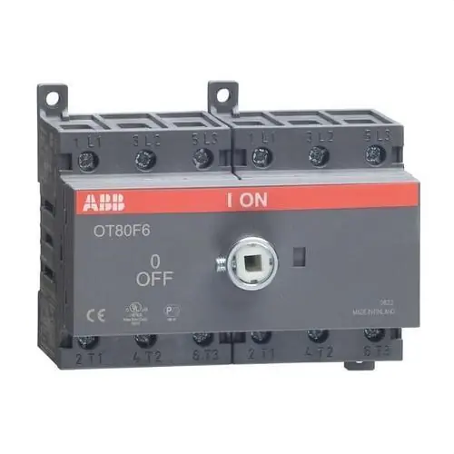 INTERRUPTOR SECCIONADOR OT80F6 6P 80A 80/75A/A Certificado