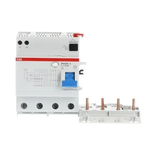BLOQUE DE DISPOSITIVO DE CORRIENTE RESIDUAL DDA204A-63/0,5 A Buen Precio