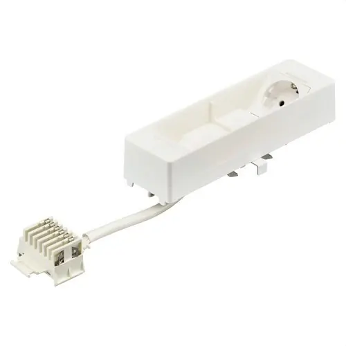 ADAPTADOR PARA TOMA DE CORRIENTE LL500Z MOD-FR BLANCO Liquidación